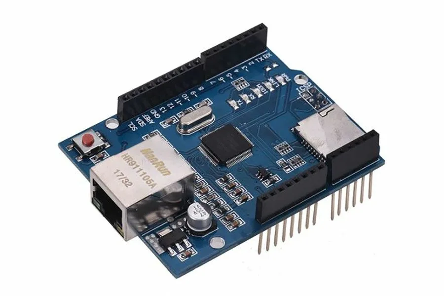 Ethernet shield для Arduino: подключение и веб-сервер