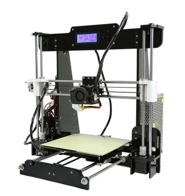 Принтер Anet A8 на штатной акриловой раме