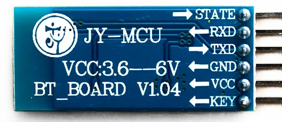 Выводы модуля HC-05 с контактом KEY