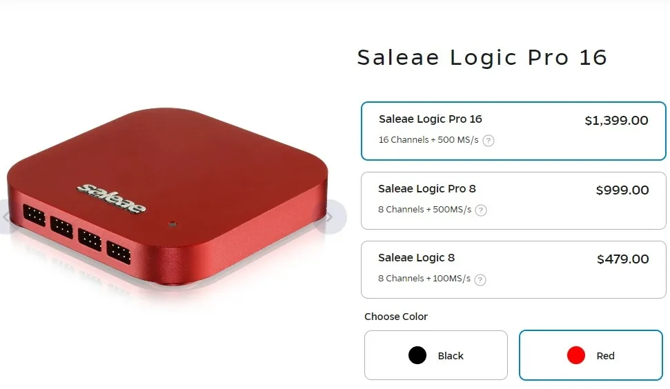 Оригинальные анализаторы Saleae