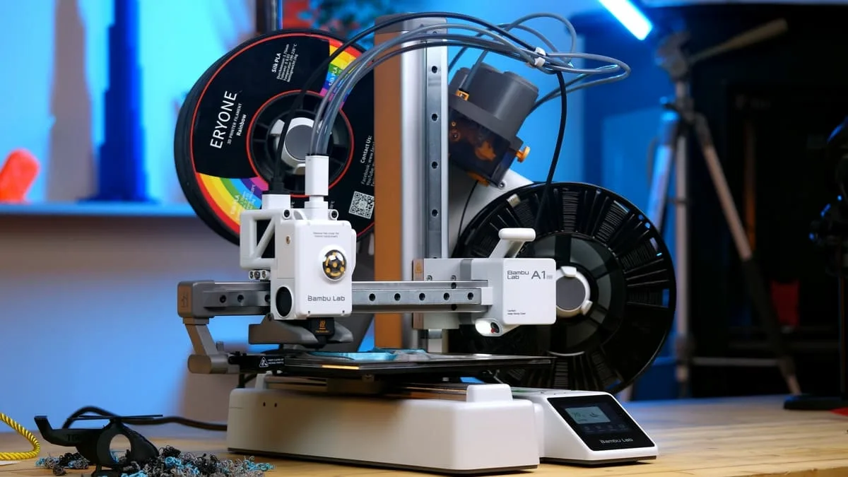Bambu Lab A1 Mini Combo со станцией AMS Lite