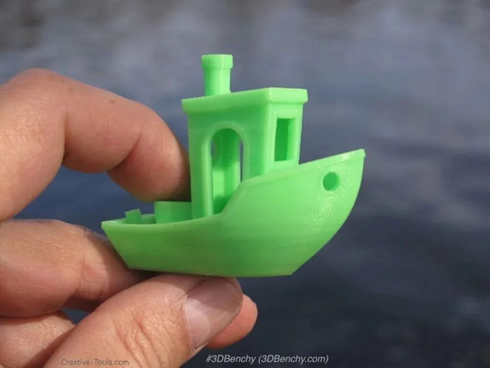 Тестовая модель кораблика 3D Benchy