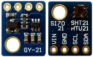 Модуль датчика температуры и влажности GY-21