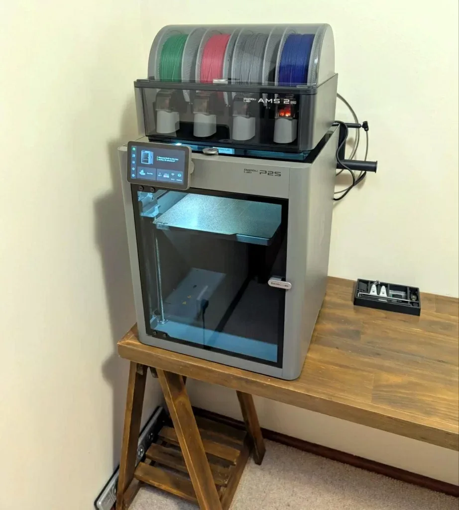 Корпус Bambu Lab P2S из стекла и стали