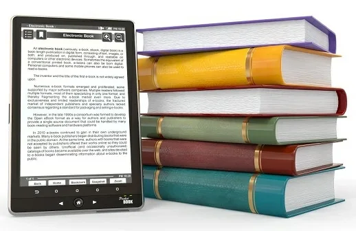 Электронная книга с экраном на электронной бумаге