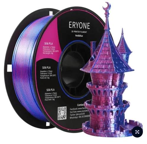 Двухцветный шелковистый PLA ERYONE Dual-Color