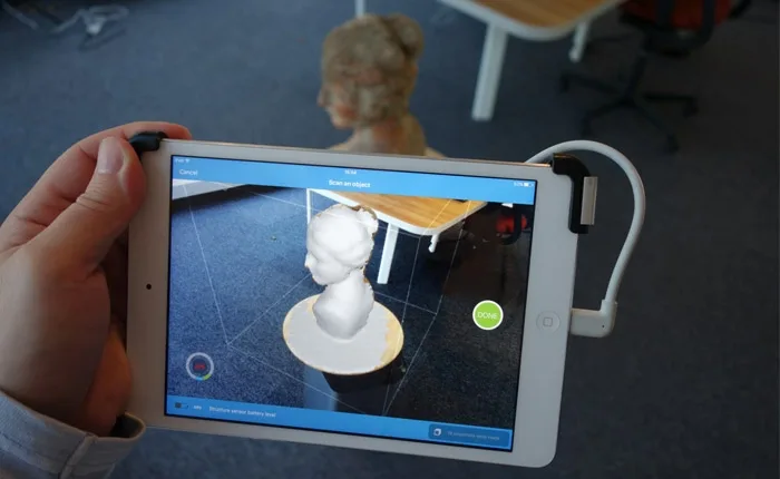 Модель человека, полученная в itSeez3D