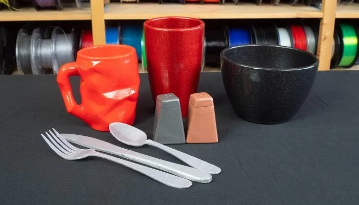 Тестовые изделия Prusa для проверки пищевой безопасности
