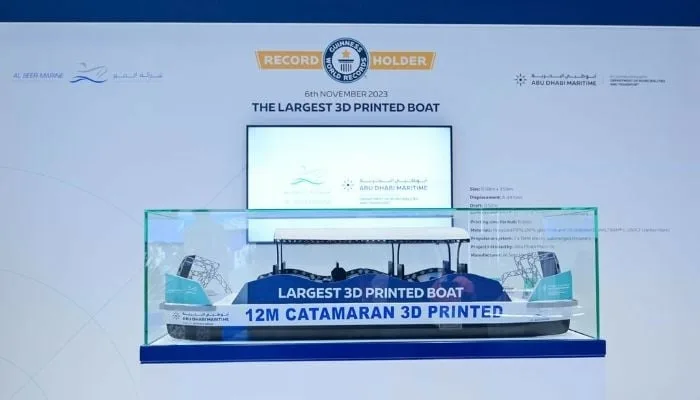 Водное такси, напечатанное на 3D-принтере