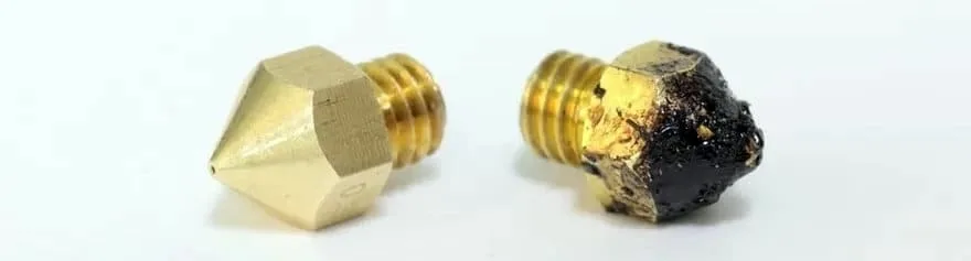 Сопло 3D-принтера крупным планом